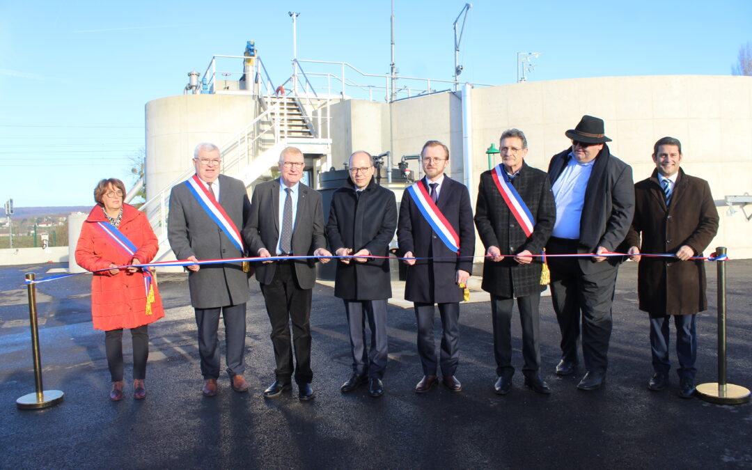 Inauguration de la STEP à Dormans