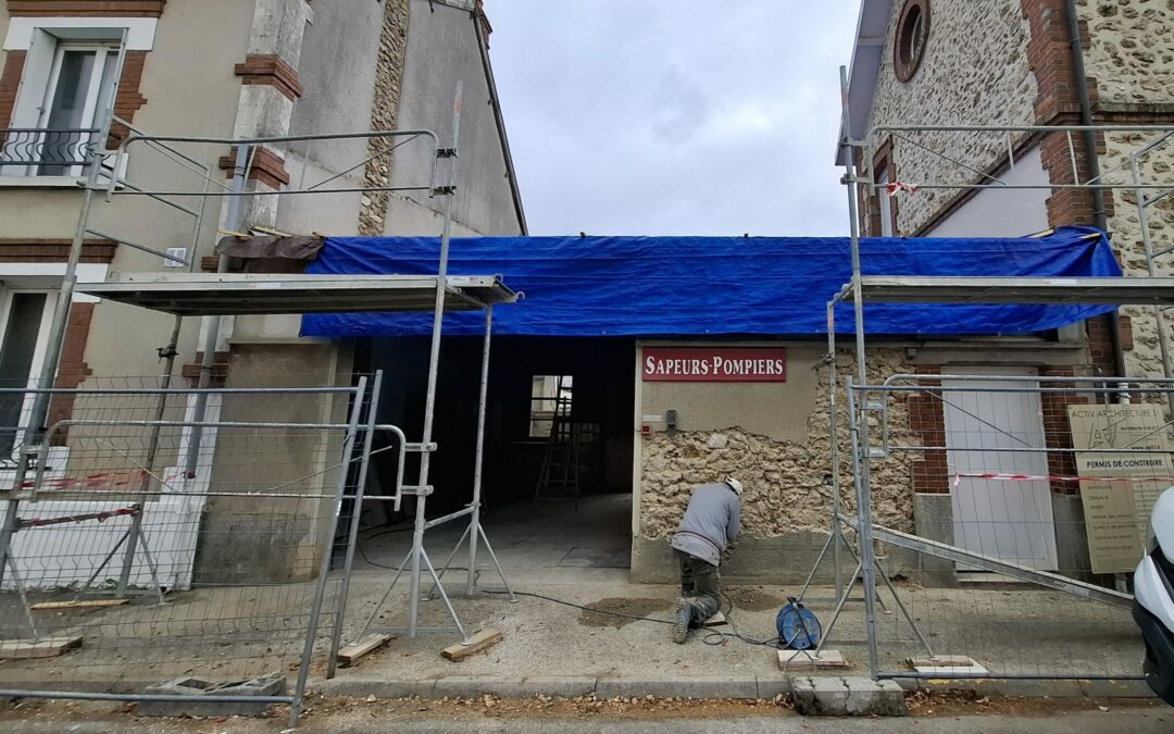 Extension du casernement de La Neuville-aux-Larris