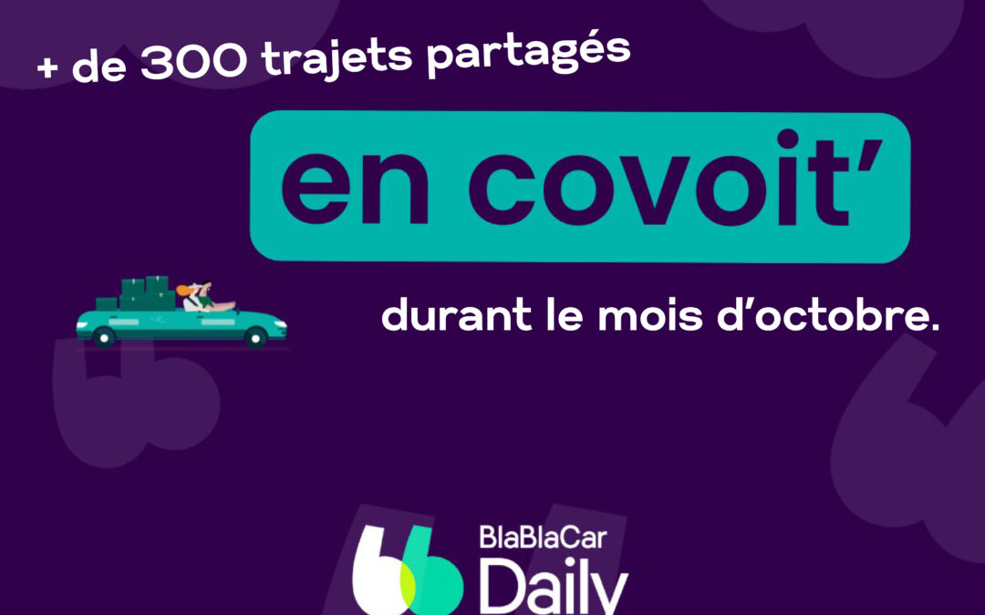 Une mobilisation record avec BlaBlaCar Daily