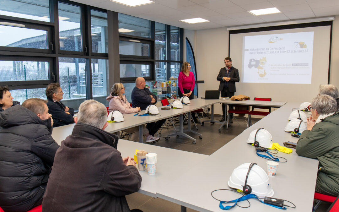 Visite du SYVALTRI et du SYVALOM